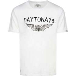 Vêtements Homme T-shirts North manches courtes Daytona 164022VTPE24 Blanc