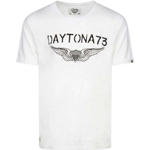 Vêtements Homme T-shirts manches courtes Daytona 164022VTPE24 Blanc