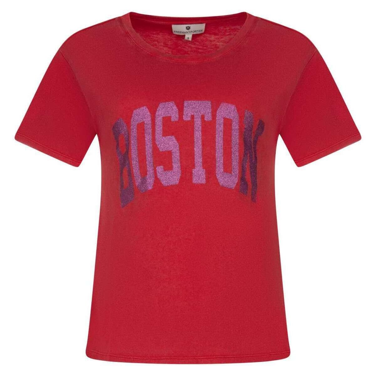 Vêtements Femme T-shirts manches courtes Freeman T.Porter 165035VTPE24 Rouge