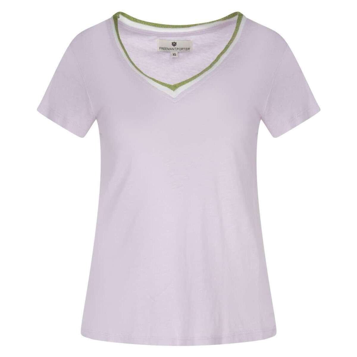 Vêtements Femme T-shirts manches courtes Freeman T.Porter 165037VTPE24 Violet