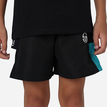 Vêtements Enfant Barrow Shorts / Bermudas Sergio Tacchini SHORT VEBITA  ENFANT NOIR BLEU Noir