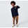 Vêtements Enfant Sweats Lacoste Sweatshirt garçon  à col rond Bleu