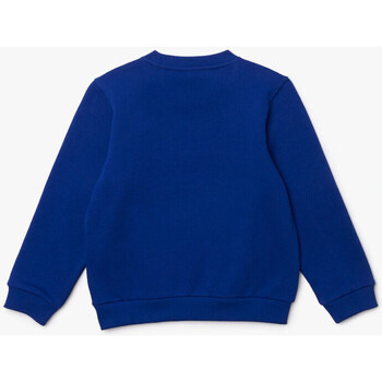 Lacoste Sweatshirt à col rond  Enfant en molleton de coton br Bleu