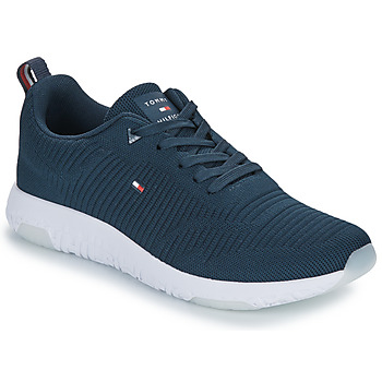 Chaussures Homme Baskets basses Tommy Hilfiger CORPORATE KNIT RIB RUNNER Marine