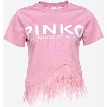Vêtements Femme T-shirts & Polos Pinko T-SHIRT MOD. MARTIGNANO Art. 103130A1LV 