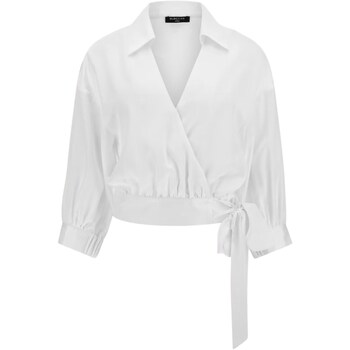 Vêtements Femme Chemises / Chemisiers Guess 4GGH33-9444Z Blanc