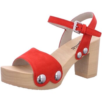 Chaussures Femme Sandales et Nu-pieds Softclox  Rouge