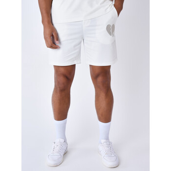 Vêtements Homme striped Shorts / Bermudas Project X Paris Short 2340072-1 Blanc