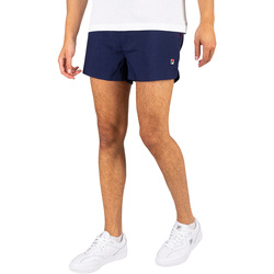 Vêtements Homme Shorts / Bermudas Fila Short de survêtement rayé à 4 poches en éponge Hightide Bleu