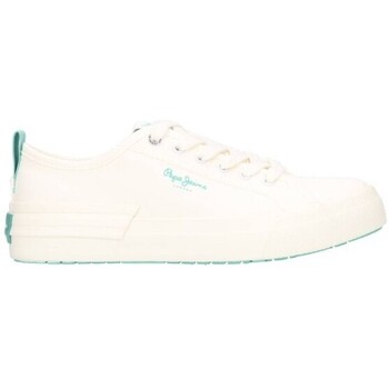 Chaussures Femme Baskets mode Pepe jeans ALLEN BRAND 800 Mujer Blanco Blanc
