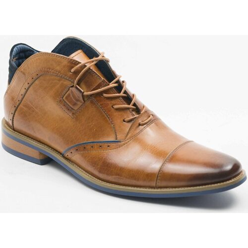 Chaussures Homme Boots Kdopa Mylan gold bleu Marron