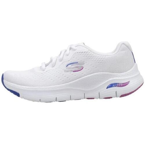 Chaussures Femme Baskets basses Skechers ARCH FIT - INFINITY COOL Blanc
