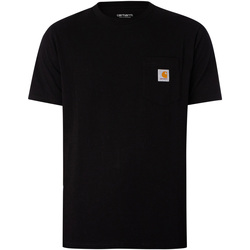 Vêtements Homme T-shirts manches courtes Carhartt T-shirt de poche Noir