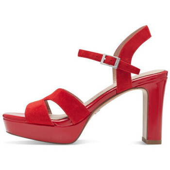 Chaussures Femme Sandales et Nu-pieds Tamaris 28309-42 Rouge