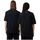 Vêtements Homme T-shirts manches courtes Lacoste T-shirt Loose Fit Large Crocodile Homme Black Noir