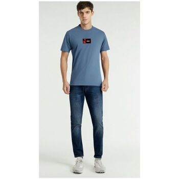 Obey T-shirt Half Icon Homme Pigment Coronet Blue Bleu