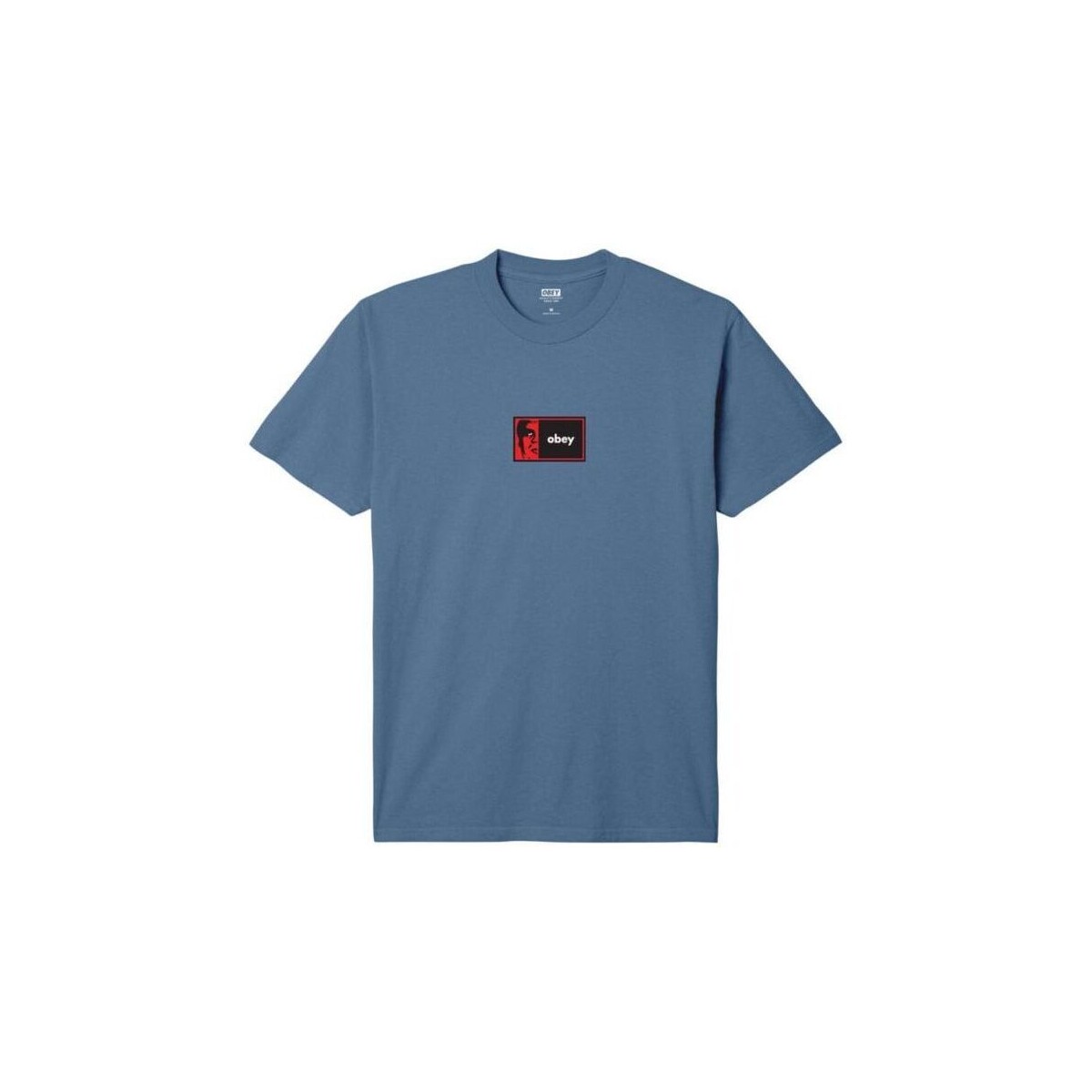 Vêtements Homme T-shirts manches courtes Obey T-shirt Half Icon Homme Pigment Coronet Blue Bleu
