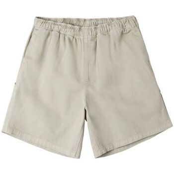 Vêtements Homme Shorts / Bermudas Obey Gagnez 10 euros Homme Silver Grey Gris