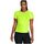 Vêtements Femme T-shirts manches courtes Under Armour T-shirt Launch Elite Printed Femme High Vis Yellow/Reflective Jaune