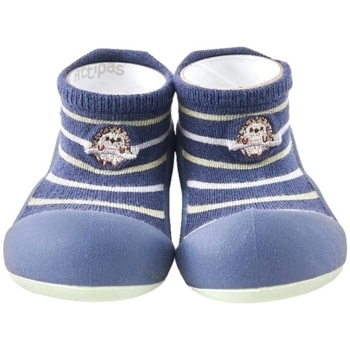 Chaussures Enfant Chaussons bébés Attipas Hedgehog - Navy Bleu