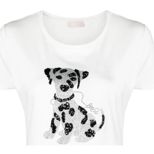 Vêtements Femme T-shirts & Polos Liu Jo WA4052J5003 Blanc