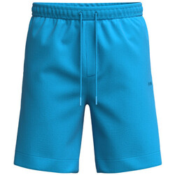 Vêtements Homme Shorts / Bermudas BOSS SHORT REGULAR FIT  BLEU TURQUOISE HEADLO Bleu