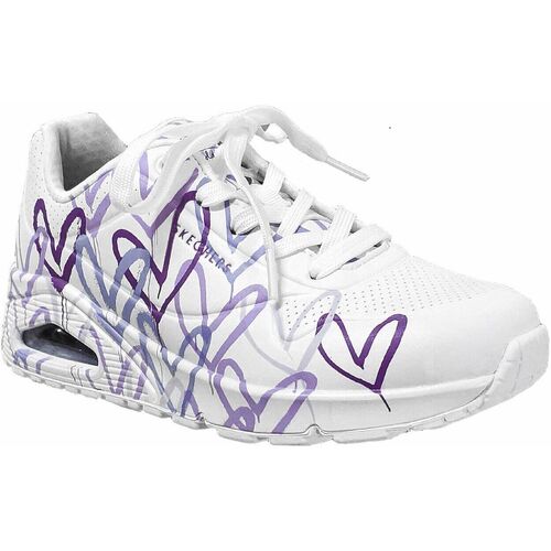 Chaussures Femme Baskets basses Skechers Spread the love Violet