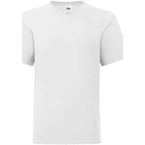 Vêtements Enfant T-shirts manches courtes Fruit Of The Loom 61023 Blanc