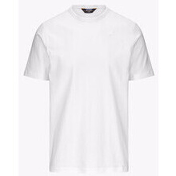 Vêtements Homme T-shirts manches courtes K-Way T-shirt Adame blanc-047201 Blanc
