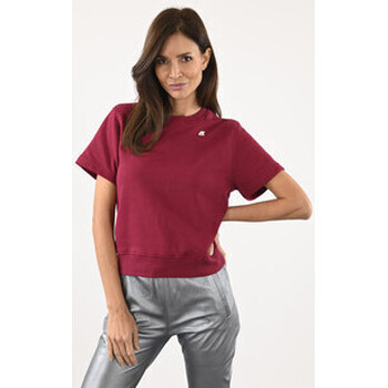 Vêtements Femme T-shirts manches courtes K-Way T-shirt Emelette bordeaux-047226 Bordeaux
