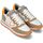 Chaussures Homme Baskets mode Philippe Model TKLU WN02 - TROPEZ HAUTE LOW-MONDIAL NEON BLANC/ORANGE Blanc