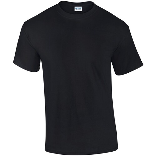 Vêtements Homme T-shirts manches longues Gildan GD02 Noir