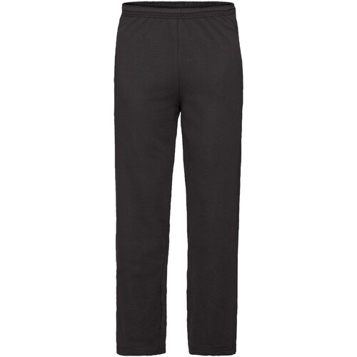 Vêtements Pantalons de survêtement Fruit Of The Loom SS125 Noir