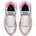 Chaussures Femme Baskets mode Philippe Model TKLD WN04 - TROPEZ HAUTE LOW-NEON BLANC/FUCSIA Blanc