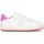Chaussures Femme Baskets mode Philippe Model VNLD VN02 - NICE LOW-VEAU NEON BLANC/FUCSIA Blanc