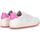 Chaussures Femme Baskets mode Philippe Model VNLD VN02 - NICE LOW-VEAU NEON BLANC/FUCSIA Blanc