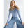 Vêtements Femme Gilets / Cardigans Liu Jo Cardigan en pur cachemire Bleu