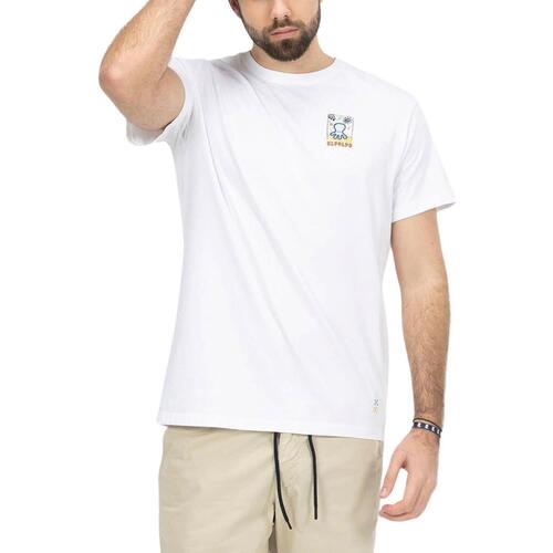 Vêtements T-shirts manches courtes Elpulpo  Blanc