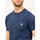 Vêtements Homme T-shirts & Polos Emporio Armani T-shirt à col rond homme  avec logo appliqué Bleu