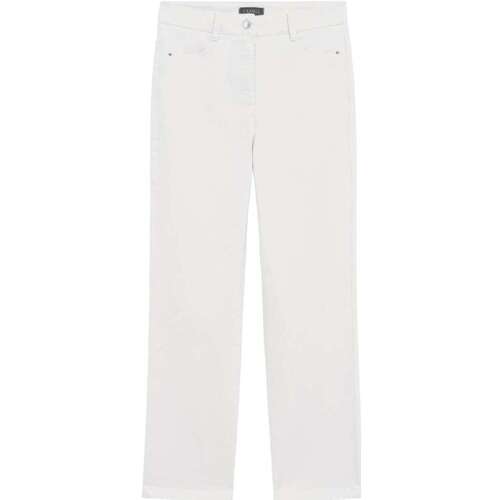 Vêtements Femme Pantalons 5 poches Caroll 164777VTPE24 Blanc