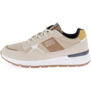 Chaussures Homme Baskets mode Teddy Smith 78128 Beige