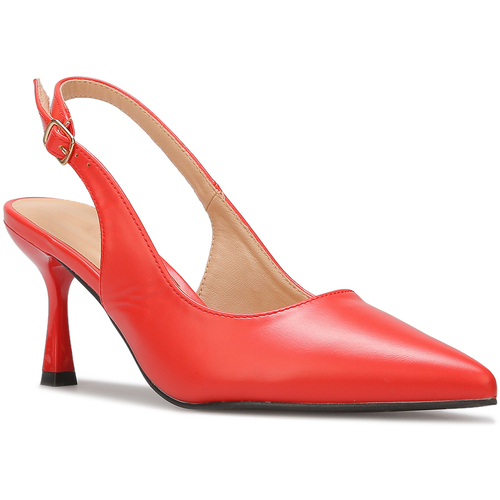 Chaussures Femme Escarpins La Modeuse 70015_P163181 Rouge