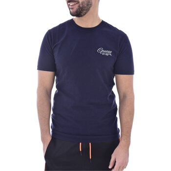 Vêtements Homme T-shirts manches courtes Guess M4RI49 KBL31 Bleu