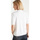 Vêtements Femme Gilets / Cardigans Daxon by  - Gilet forme boîte Blanc