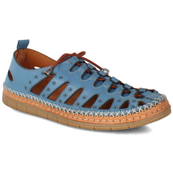 Chaussures Femme Derbies Tableaux / toiles mirepoix v2678 Bleu