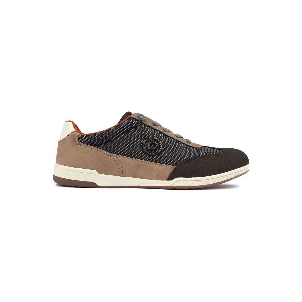 Chaussures Homme Baskets mode Bugatti Low Profile Baskets Style Course Marron