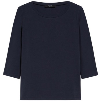 Vêtements Femme T-shirt En Coton Max Mara  Bleu