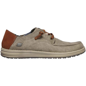 Chaussures Homme Derbies & Richelieu Skechers 210116 RELAXED FIT: MELSON - PLANON Beige