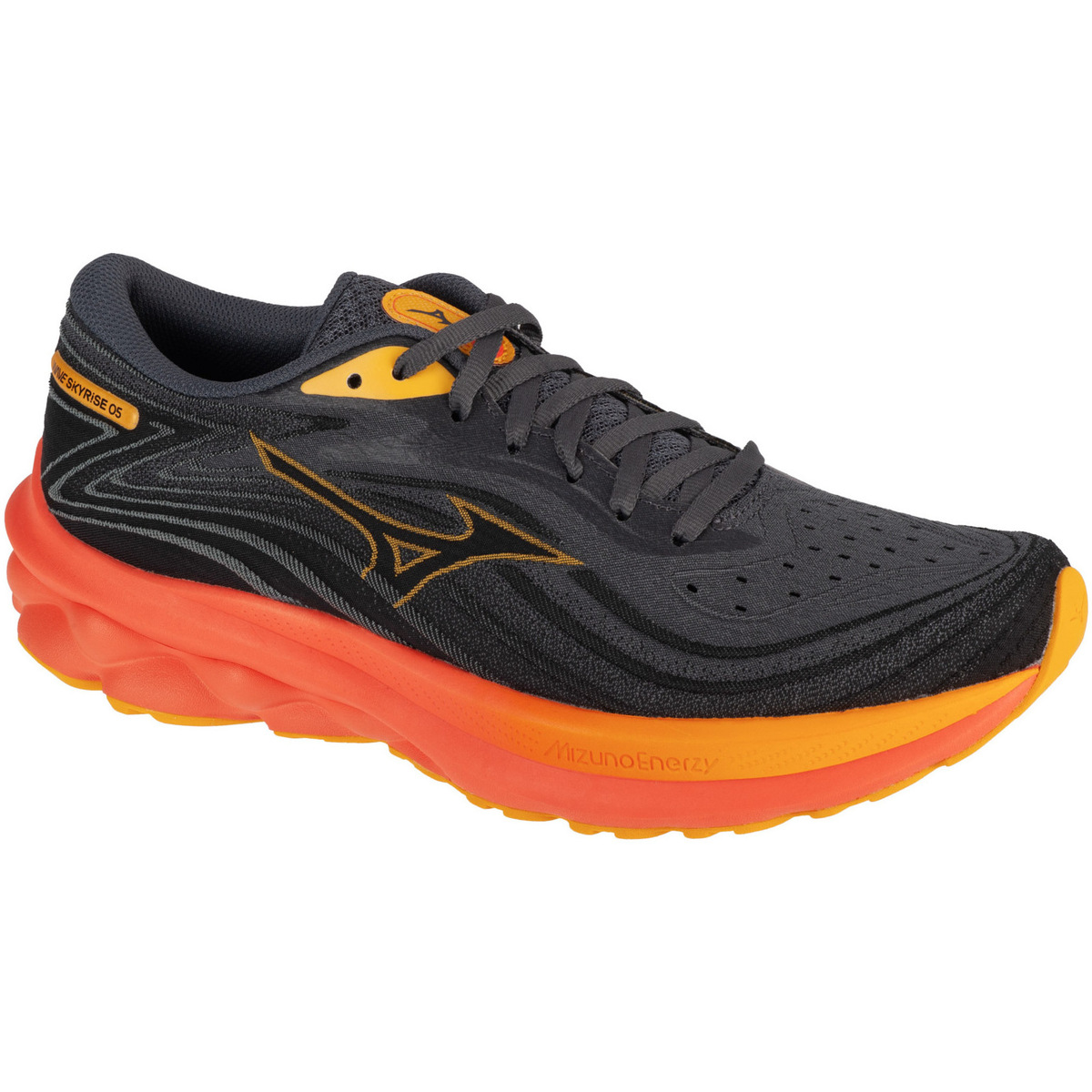 Chaussures Homme Running / trail Mizuno Wave Skyrise 5 Orange