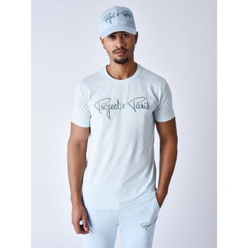 Vêtements Homme T-shirts & Polos Project X Paris Nat et Nin-1 Bleu